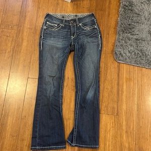 Ariat boot cut mid rise jeans size 27